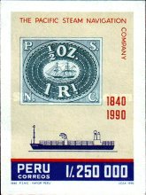 [The 150th Anniversary of Pacific Steam Navigation Company, type AJW]