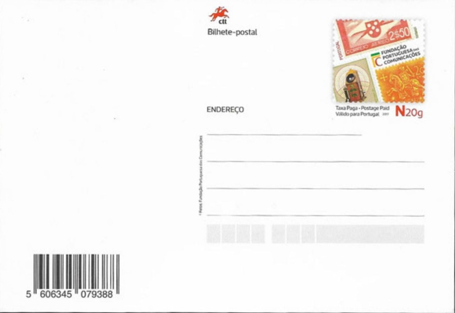 portugal impr card