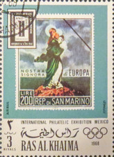 [Airmail - International Stamp Exhibition "EFIMEX '69" - Mexico City, Mexico, type JF]
