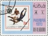 [Airmail - International Stamp Exhibition "PHILYMPIA '70" - London, England, type QB]