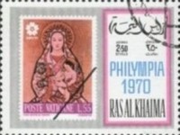 [Airmail - International Stamp Exhibition "PHILYMPIA '70" - London, England, type PV]
