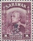 [Sir Charles Vyner Brooke - Stamps of 1934-1941 Overprinted with Monogram, type W]