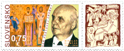 Postage Stamp Day:  Mikul&aacute;š Klimč&aacute;k (1921 � 2016)