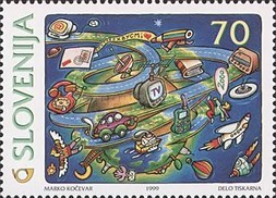 [Millennium Stamps, type IU]