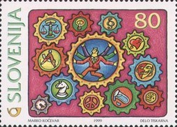 [Millennium Stamps, type IV]