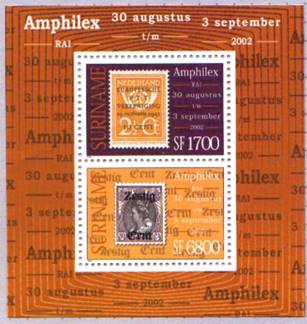 [International Stamp Exhibition AMPHILEX 2002 - Amsterdam, Netherlands, type ]