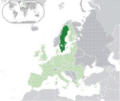 Location of &nbsp;Sweden&nbsp;&nbsp;(dark green)�&nbsp;on the European continent&nbsp;&nbsp;(green &&nbsp;dark grey)�&nbsp;in the European Union&nbsp;&nbsp;(green)&nbsp; �&nbsp; [Legend]