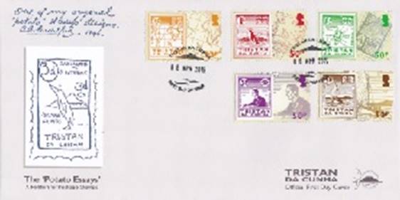 The 'Potato Essays' petition for postage stamps: First day cover