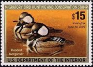 #RW72 duck stamp 2005